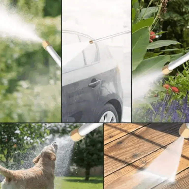 how to use jethose pressure washer