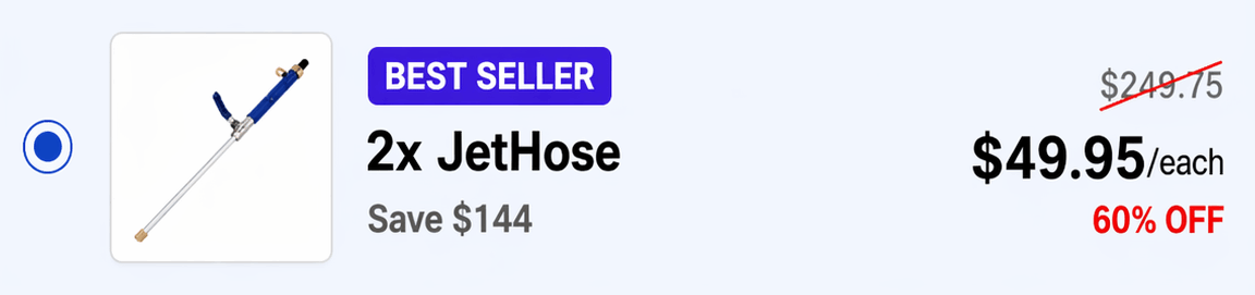 jethose pressure washer unit 2